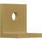 Ekena Millwork Premium Barn Door Flat Track Stop, Jacob's Gold GB6001SJG - alternate 1